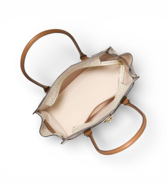 Michael Kors Piccola borsa a mano beige Hamilton