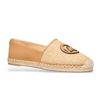 Michael Kors Kenzie espadrilles of various materials beige