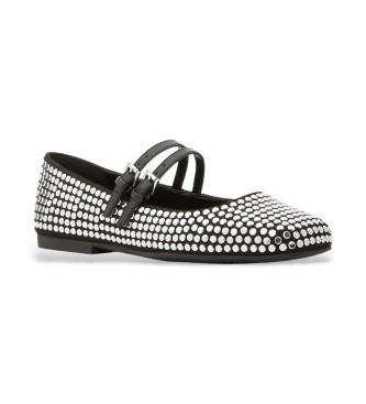 Michael Kors Czarne buty Mary Jane z ćwiekami Matilda