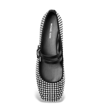 Michael Kors Czarne buty Mary Jane z ćwiekami Matilda