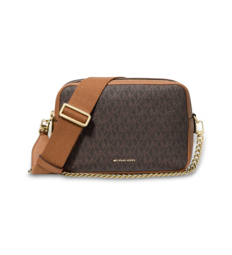 Michael Kors Sac  bandoulire moyen Bryant avec logo marron