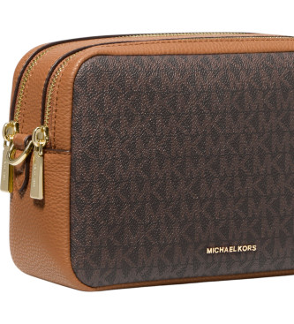 Michael Kors Borsa a tracolla Bryant Medium Logo marrone