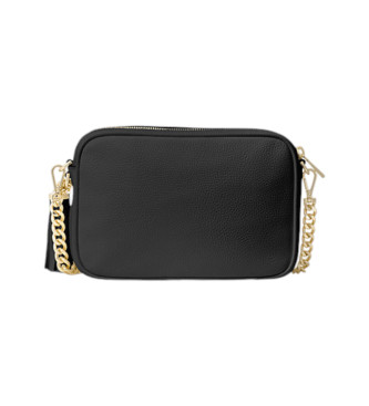 Michael Kors Bandolera de piel Ginny negro  