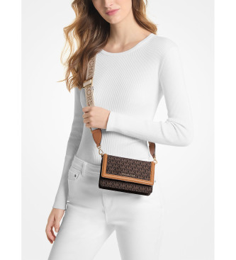 Michael Kors Jet Set shoulder bag small brown