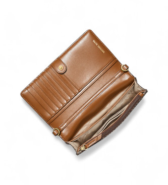 Michael Kors Jet Set shoulder bag small brown