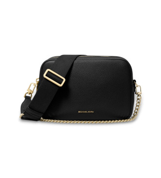 Michael Kors Borsa a tracolla Bryant in pelle martellata media nera