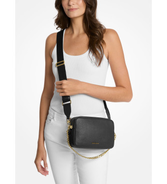 Michael Kors Bandolera mediana Bryant mediana de piel granulada negro