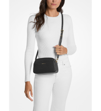 Michael Kors Bandolera para cmara Jet Set pequea de piel negro