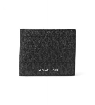Michael Kors Greyson Brieftasche schwarz