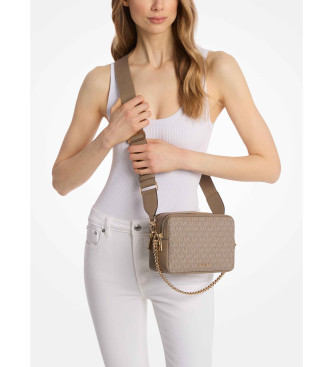 Michael Kors Bryant Trykt beige taske