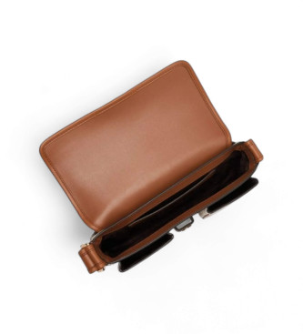 Michael Kors Bolso de hombro Colby mediano con logotipo beige