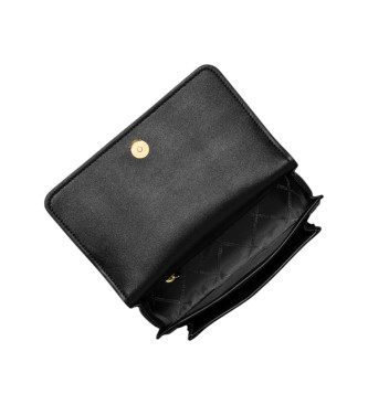 Michael Kors Bolso de hombro de piel logo negro