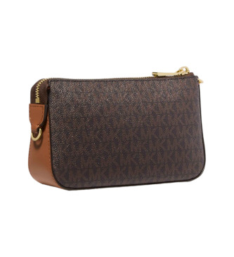 Michael Kors Saco de ombro Jet Set castanho