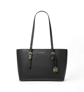 Michael Kors Bolso de piel MD EW Tote negro
