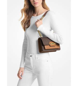 Michael Kors Brązowa torba Heather