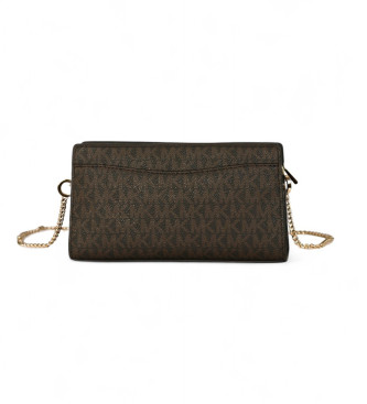 Michael Kors Rjava torba z monogramom
