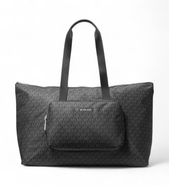 Michael Kors Saco Tanner grande, dobrvel e reversvel com impresso do logtipo preto