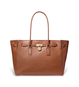 Michael Kors Hamilton Moderne large brown tote bag