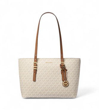 Michael Kors Saco tote bege com monograma