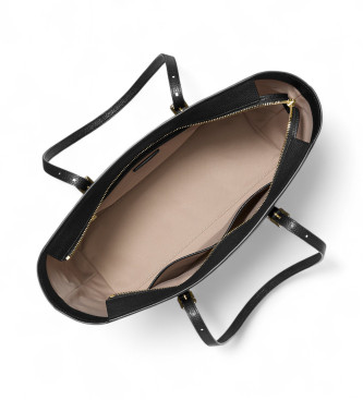 Michael Kors Saco grande em pele granulada Quinn preto