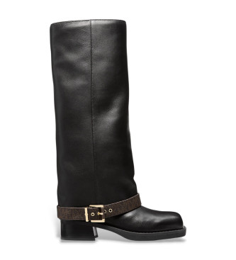 Michael Kors Brown Colby Leather Boots