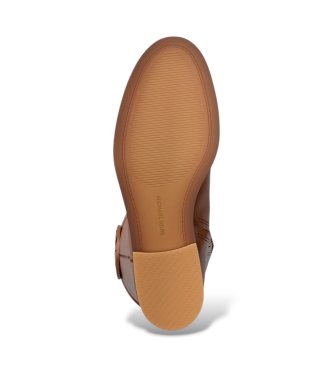 Michael Kors Stivali in pelle Kimmee Flat marroni