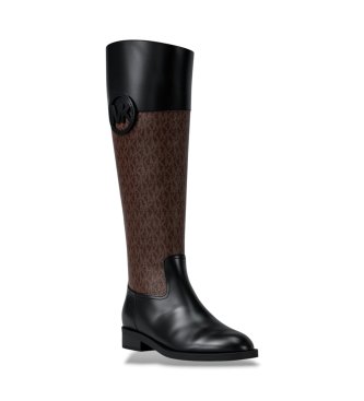 Michael Kors Stivali in pelle Kimmee Flat neri