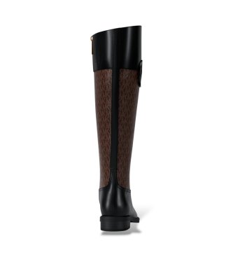 Michael Kors Stivali in pelle Kimmee Flat neri