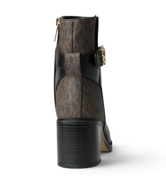 Michael Kors Botines de Piel con tacón Rachel negro
