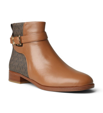 Michael Kors Bottines en Cuir Rachel marron