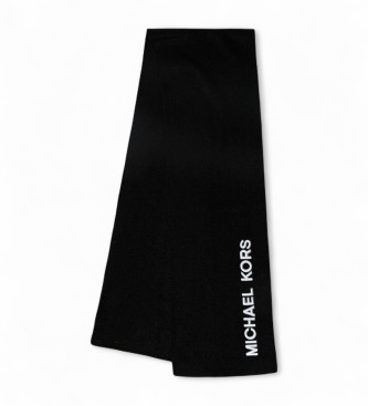 Michael Kors Black logo scarf