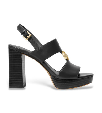 Michael Kors Eric Leather Sandals black