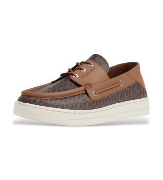 Michael Kors Scarpe da barca Aiden marroni