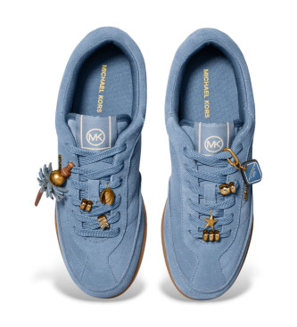 Michael Kors Zapatillas de Piel Nolan azul