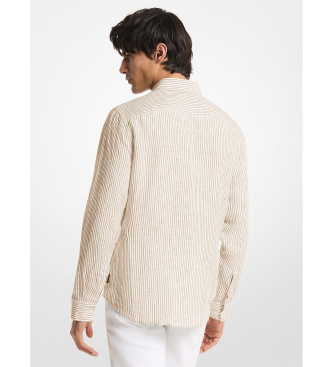 Michael Kors Beige linen shirt