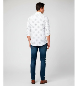 Michael Kors Camisa estampada blanco