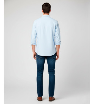 Michael Kors Camicia blu Ls Strtch Dby Slm Fit