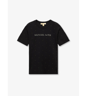 Michael Kors T-Shirt ?Classic MK Stud?, schwarz