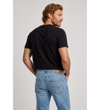Michael Kors T-shirt nera con logo Split Victory