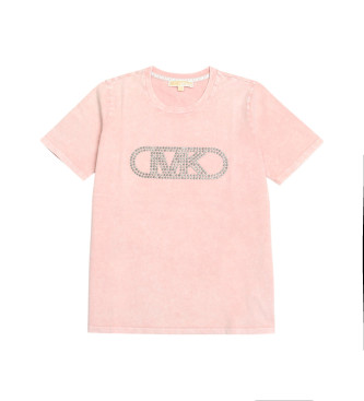 Michael Kors Camiseta tachuelas rosa