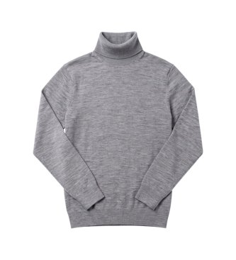 Michael Kors Gray wool turtleneck sweater