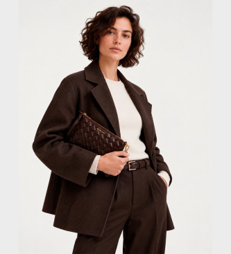 Michael Kors Jet Set Handtasche braun