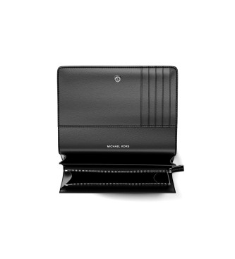 Michael Kors Jet Set stor pung i narvl�der, sort