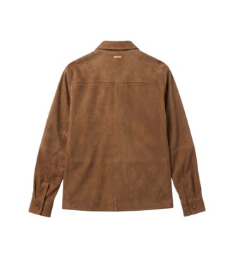 Michael Kors Suede jacket brown