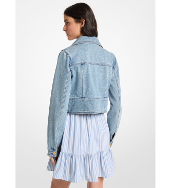 Michael Kors Short denim jacket blue