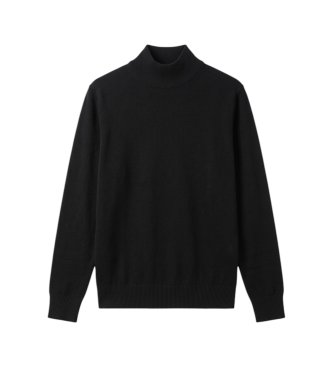 Michael Kors Turtleneck sweater in black wool