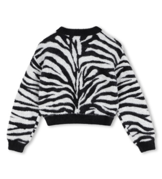 Michael Kors Weißes Tier-Jersey