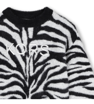 Michael Kors Weißes Tier-Jersey