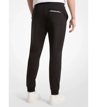 Michael Kors Joggers in misto cotone con logo nero