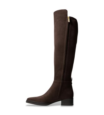Michael Kors Chocoladekleurige Lex-laarzen